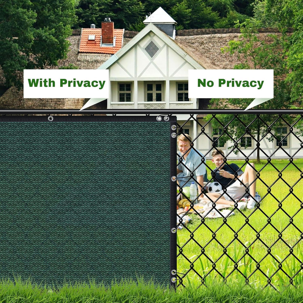 Privacy Screen Fence, TOTU 6ft x 50ft Heavy Duty Net Cover, for Wall Garden Y...