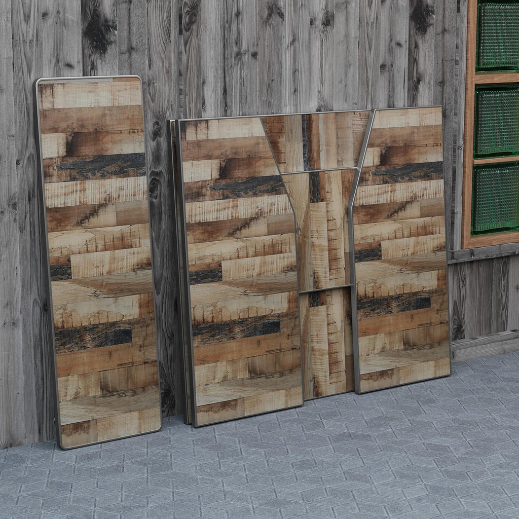 Flash Furniture Wood Folding Event Bar, Natural