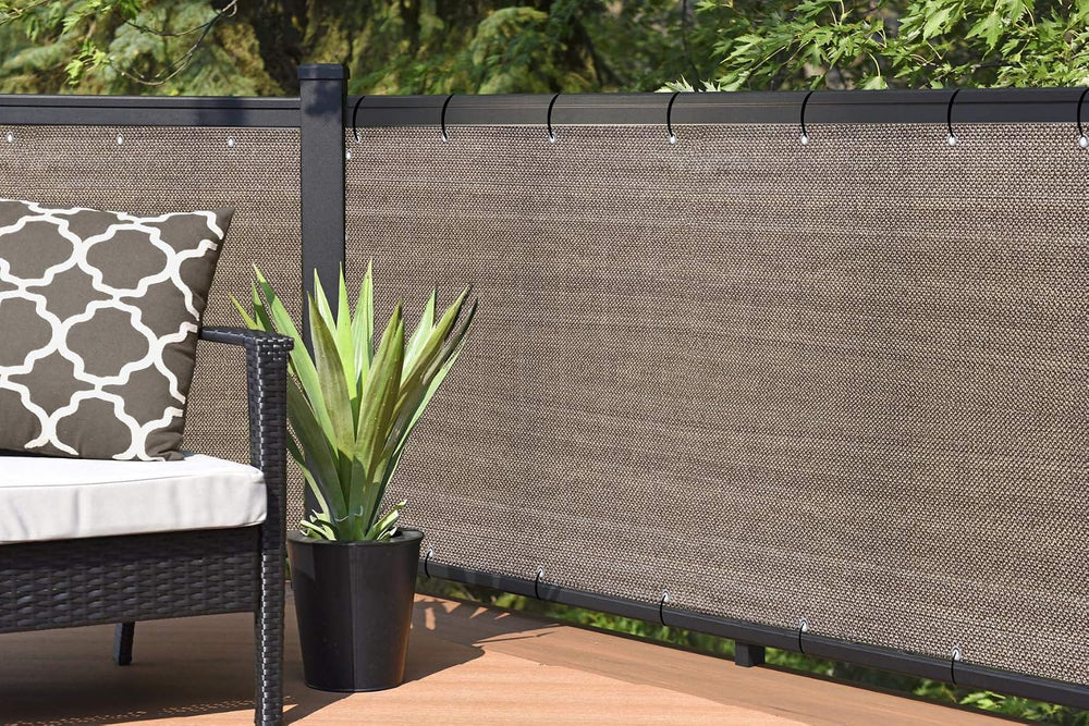 Elegant Privacy Screen for Backyard Fence, Pool, Deck, Patio, Balcony and Out...