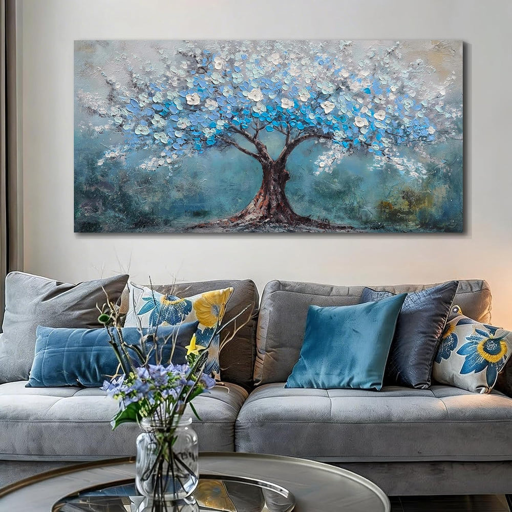 Acocifi Pictures Wall Decor Tree of Life Canvas Wall Art 40"x20"