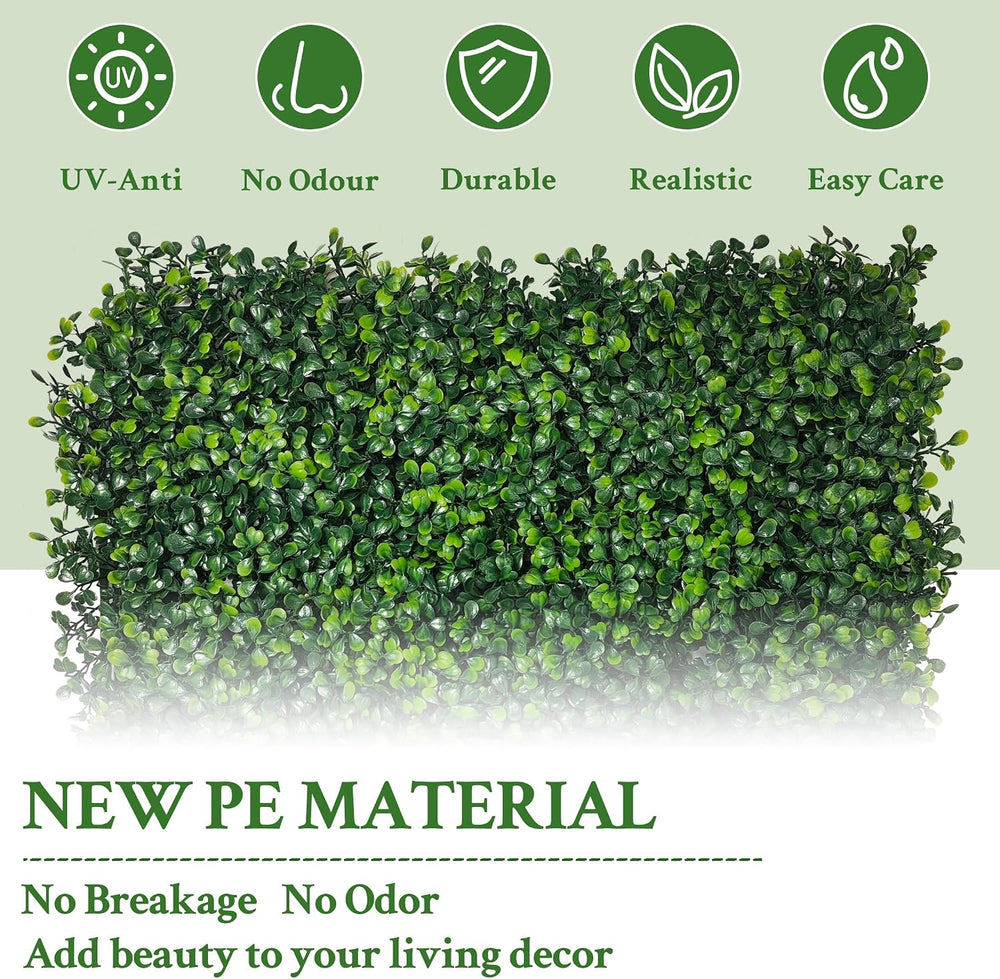 Artificial Ivy Privacy Fence Screen, 40"x140" (39 SQFT) 4-Layer Leaf