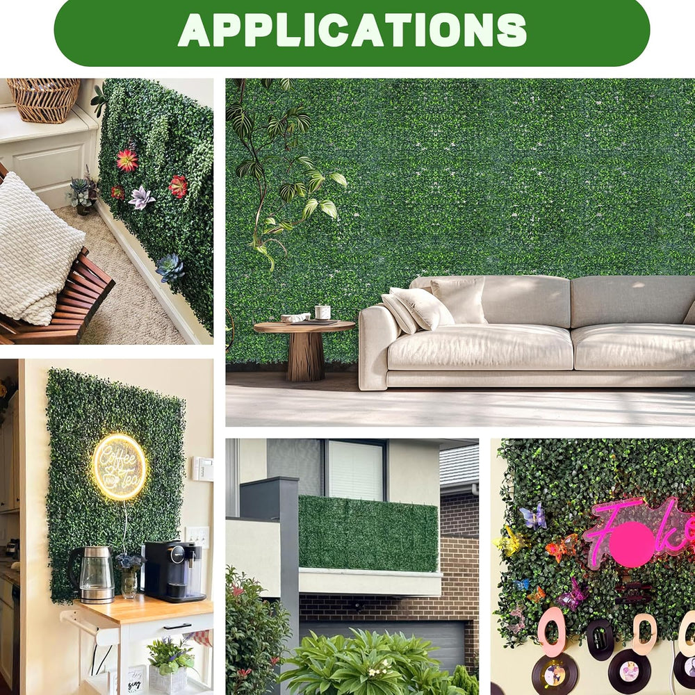 ODTORY Artificial Hedge Privacy Fence Screen, 24X16 in 24P (64 sqft)