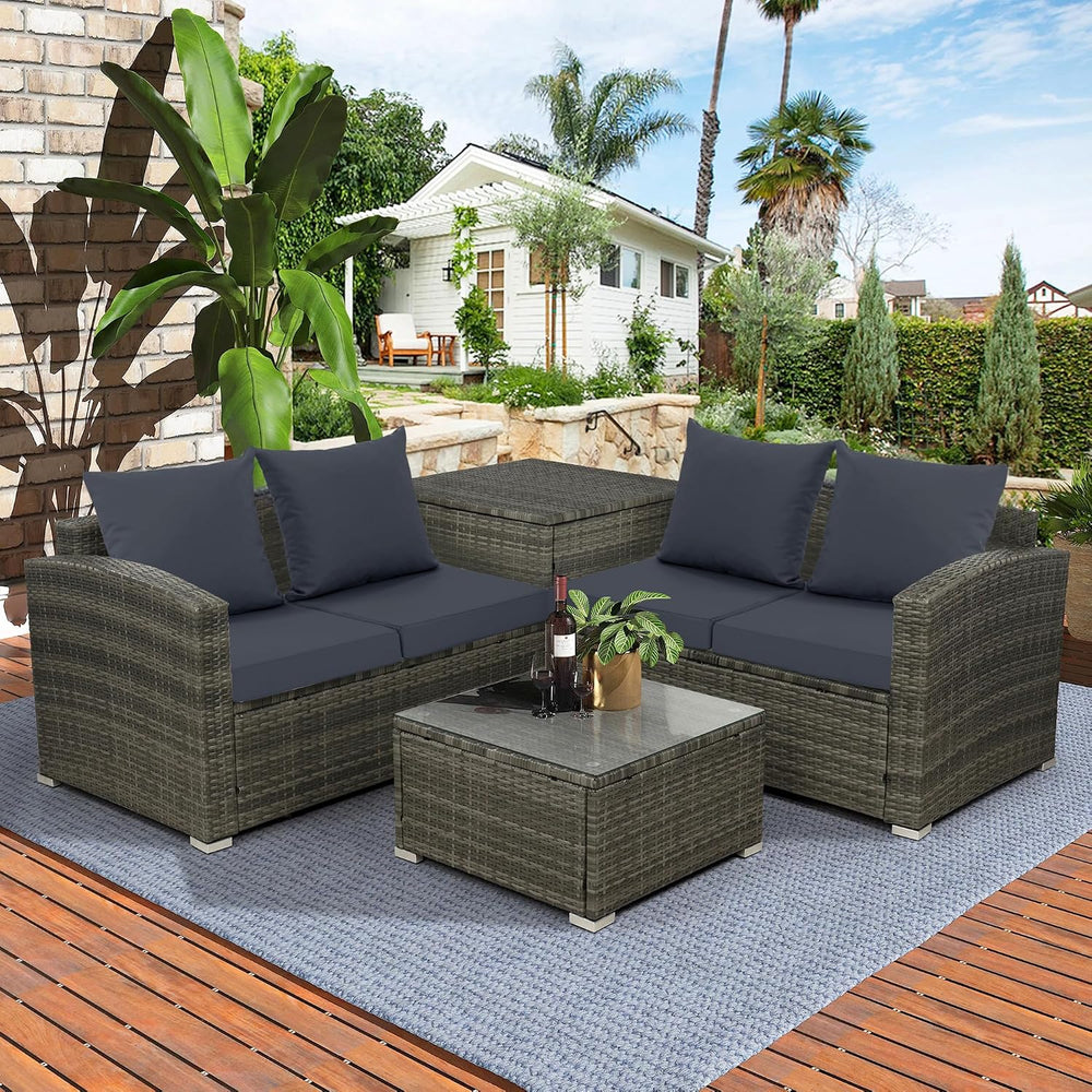 Outdoor Cushions for Patio Furniture, Waterproof Outdoor Chair Cushion w/Fade...
