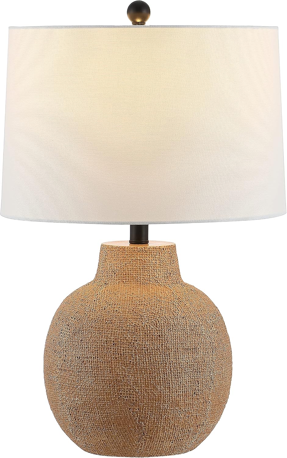 SAFAVIEH Acer Table Lamp, 24" Coastal Tan TBL4428A