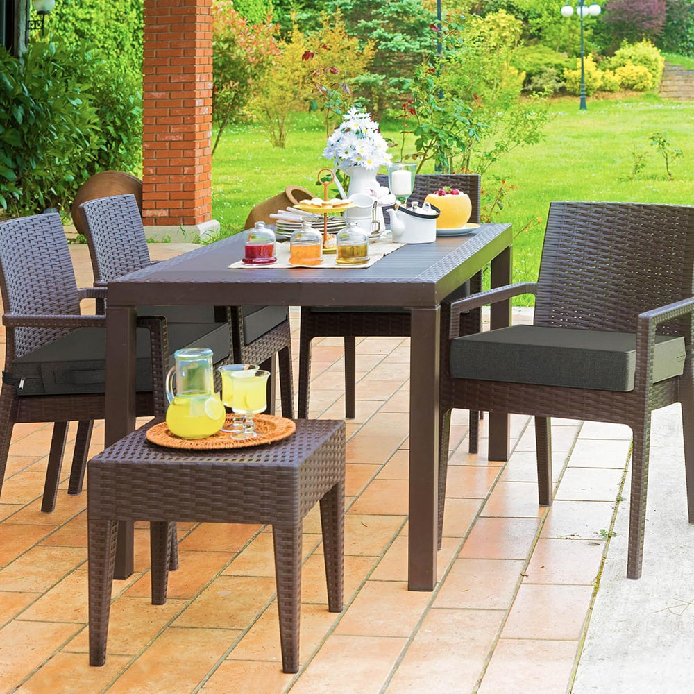 YENING 19x19 Memory Foam Outdoor Chair Cushions Waterproof 4 Inch Extra Thick...