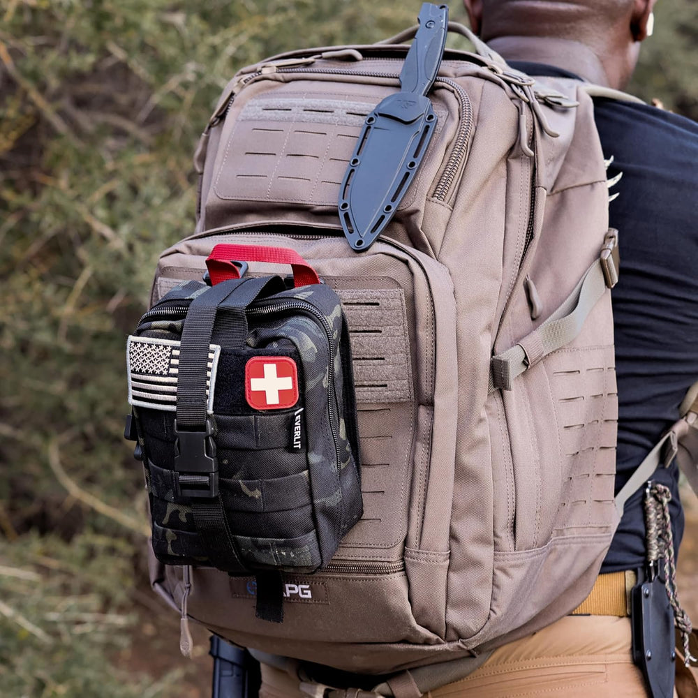 EVERLIT Emergency Trauma Kit, CAT GEN-7 Tourniquet 36" Splint, Military ...