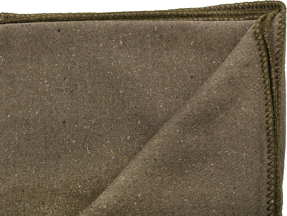 Stansport Wool Blend Camp Blankets - O.D. Green (1244)