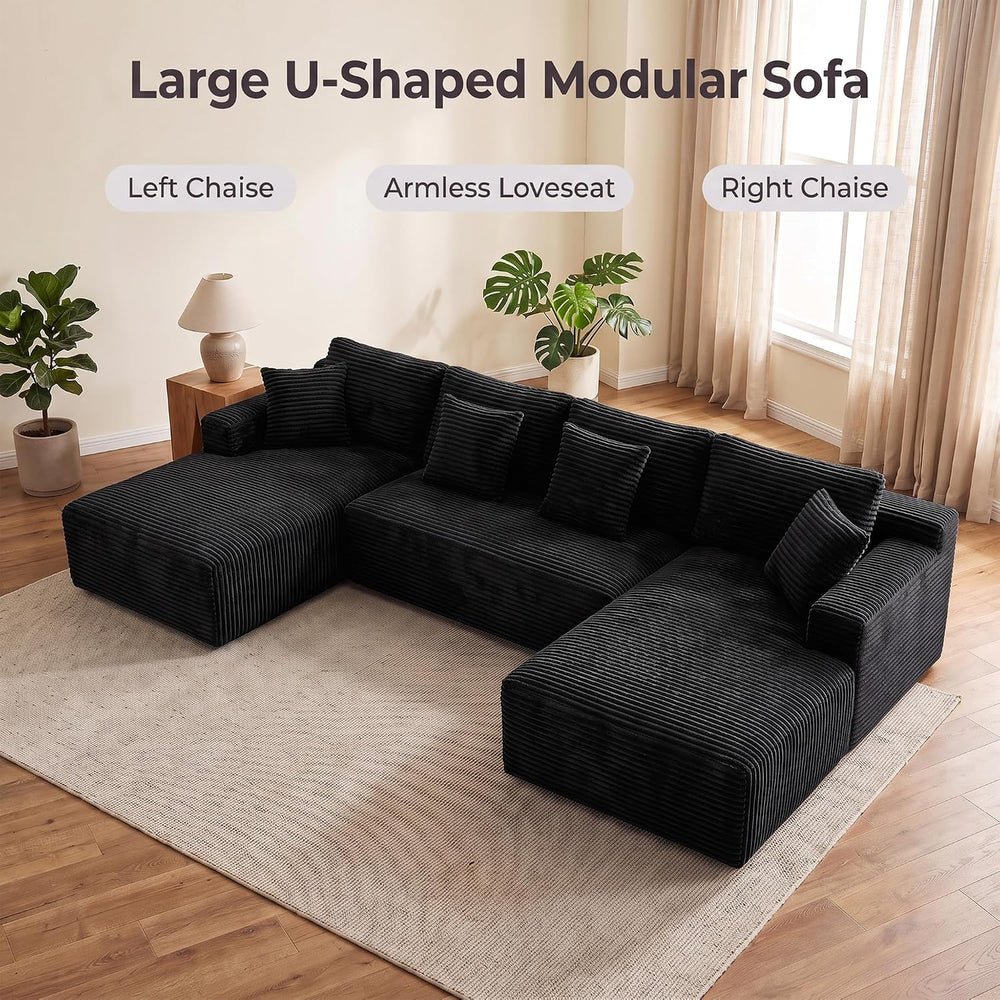 Boneless Couch Modular Sectional Sofa Cloud Couch