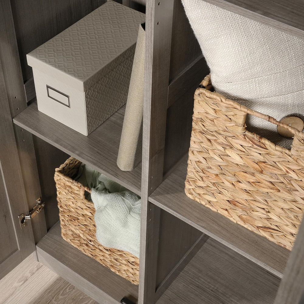 Sauder Select 71" Storage Cabinet, Pantry Cabinet Kitchen Storage with A...