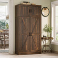 Unikito 71” Tall Kitchen Pantry Storage Cabinet with Adjustable Shelves
