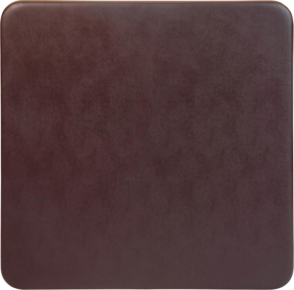 Flash Furniture Madelyn 33.5" Folding Card Table, Brown