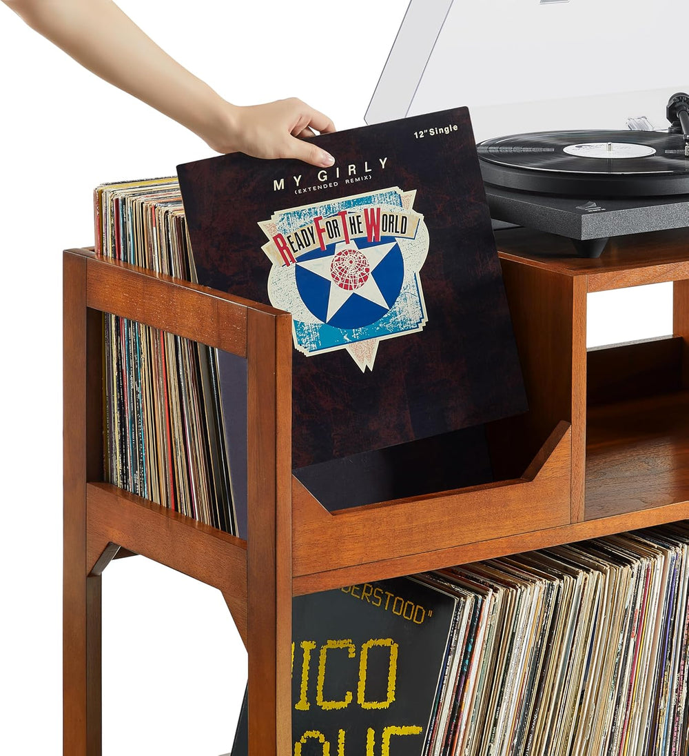 Crosley Furniture Asheville Large Record Player Stand