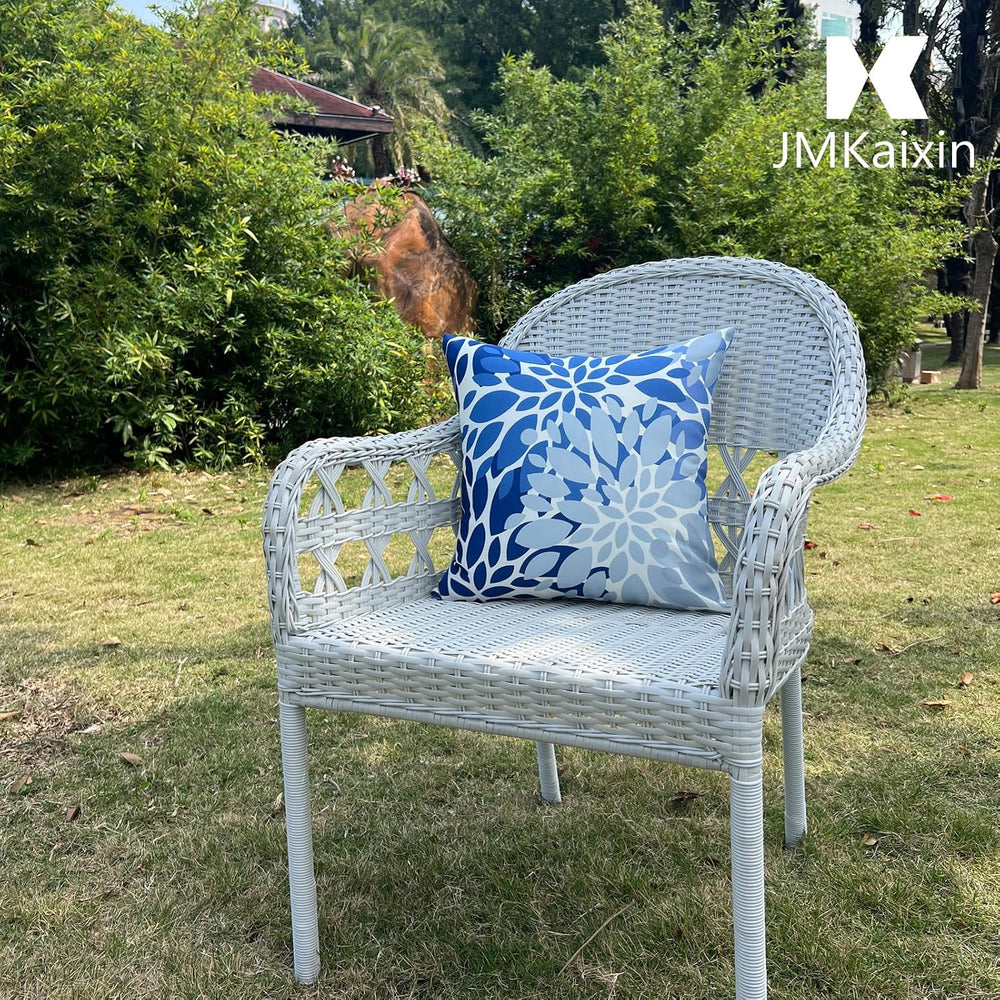 Outdoor/Indoor Throw Pillows with Inserts, 18"x18" Pack of 2