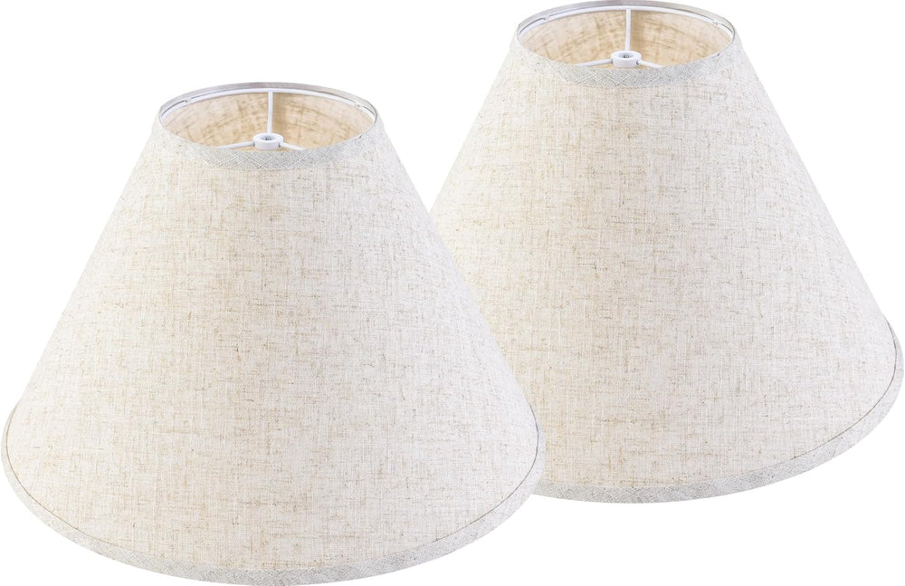GO&SO Large Empire Lamp Shades Set of 2,6.5" x 16.3" x 10.5&quo...