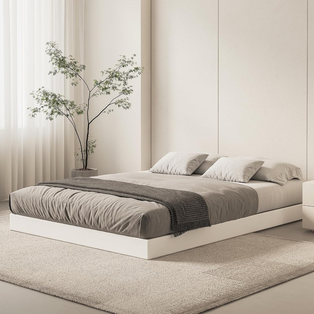 King Box Spring Bed Base, 5 Inch Low Profile, 3000 LBS Heavy Duty Metal Mattr...