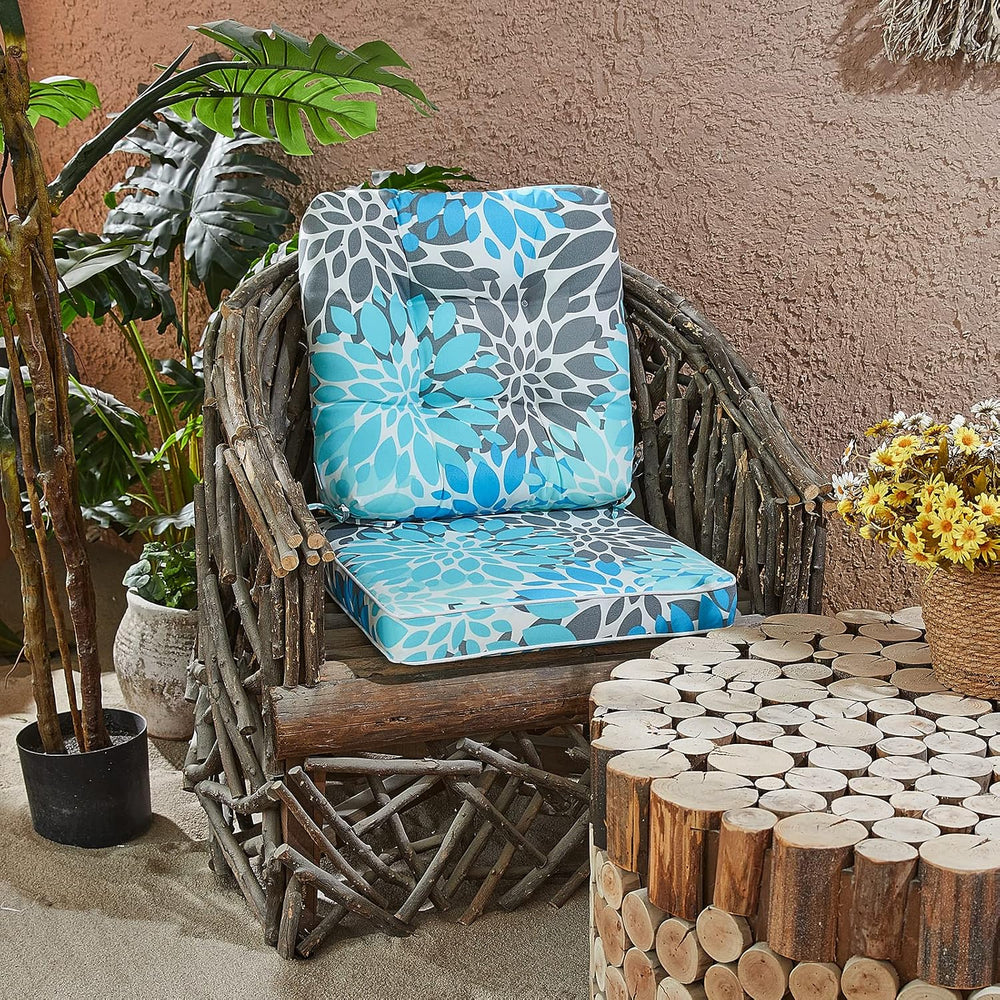 JMGBird Patio Seat Cushions Outside Chair Cushions for Outdoor Chairs