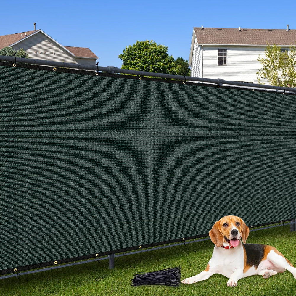 6ft x50ft Privacy Screen Fence 90% Blockage Heavy Duty Protective Covering Me...
