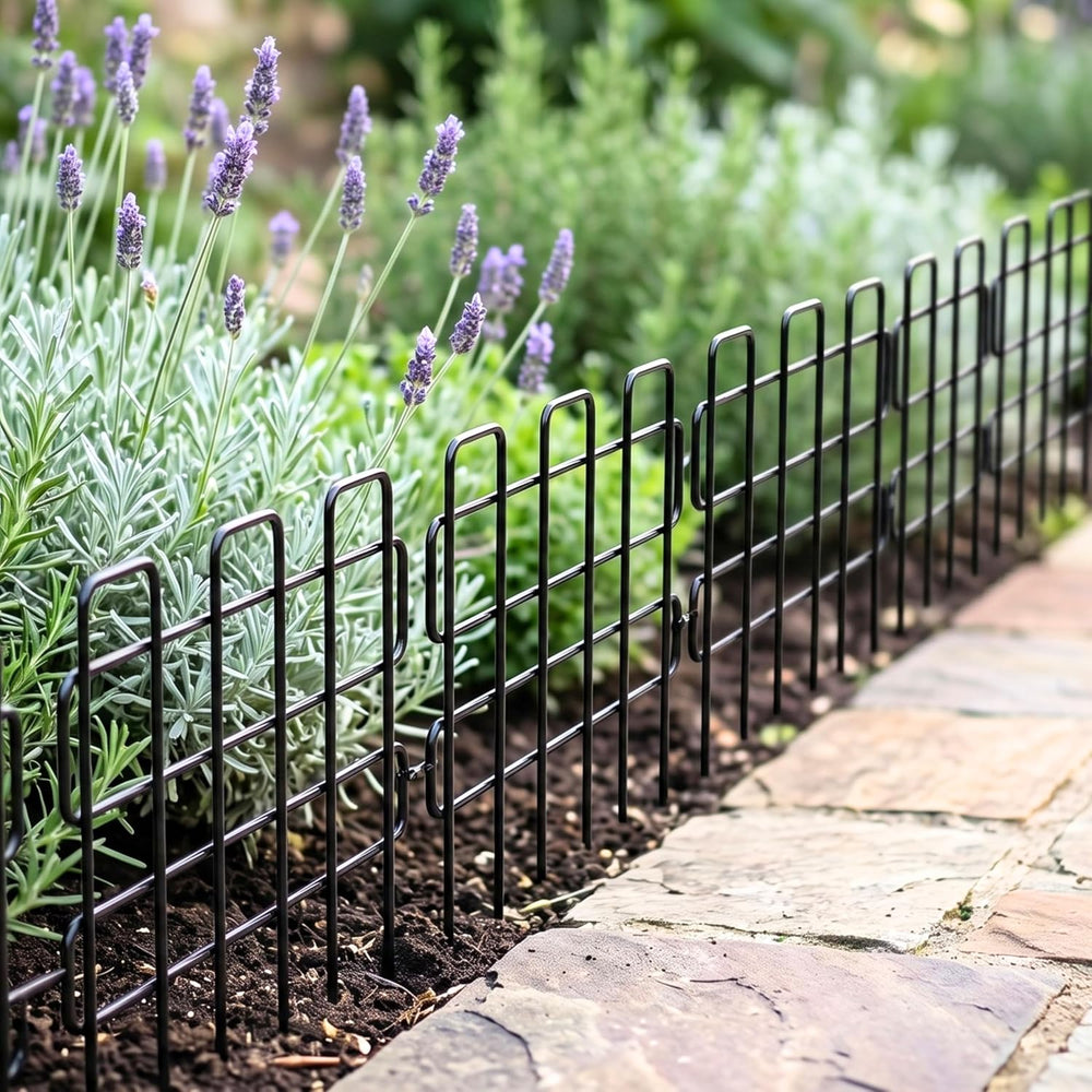ShopLaLa Garden Fence Animal Barrier (10 Panels) 12inx16.5in Dog Fences