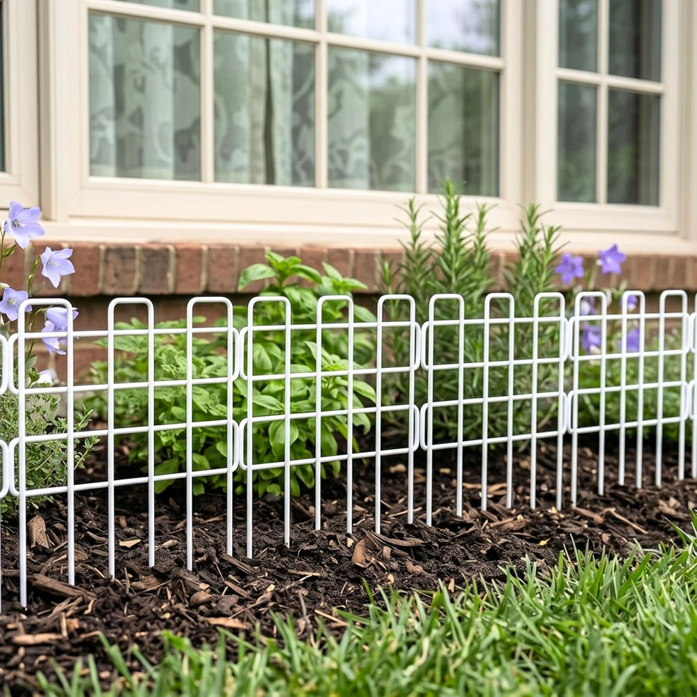 ShopLaLa Garden Fence Border (20 Panels) 12inx16.5in Animal Barrier Fences
