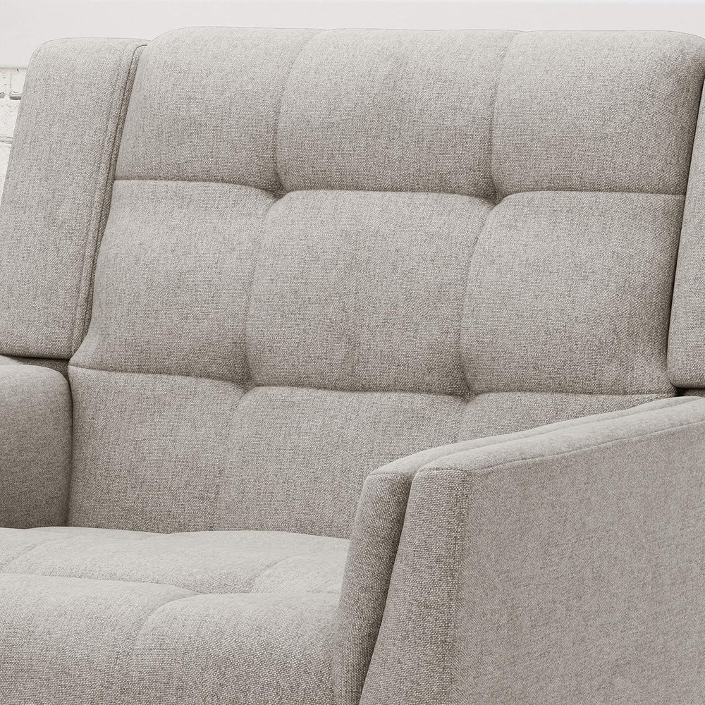 Christopher Knight Home Evelyn Mid Century Modern Fabric Arm Chair, Beige &am...