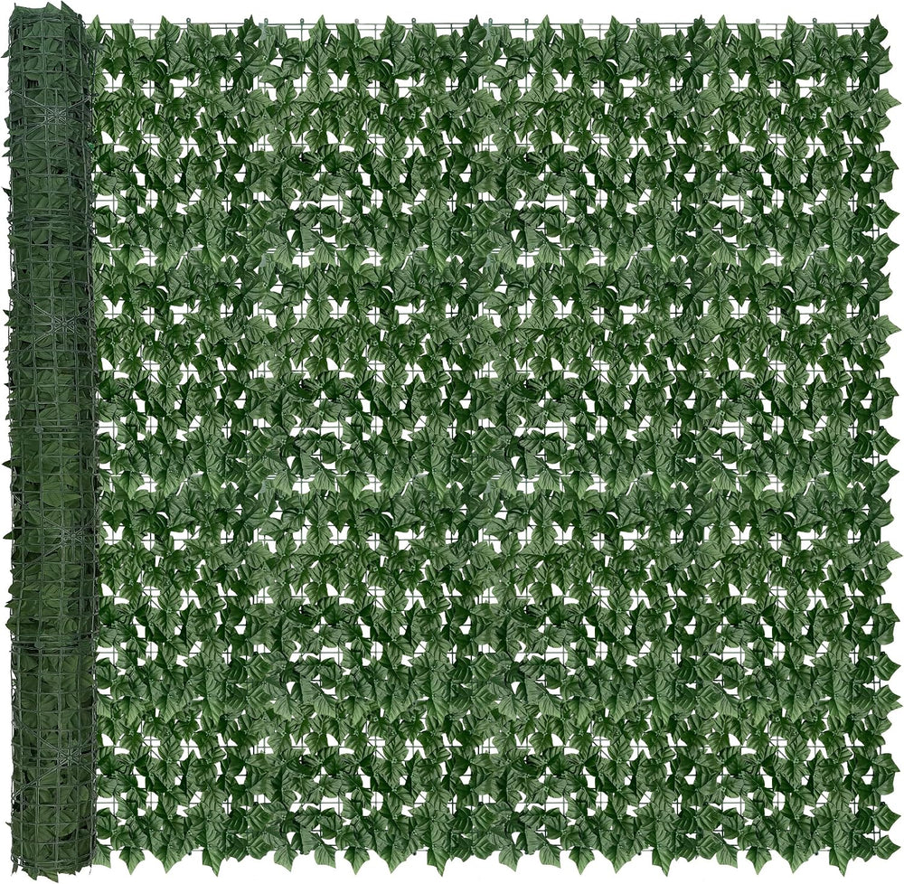 72x144 in (72 Sqft) Artificial Ivy Vine Privacy Fence Screen