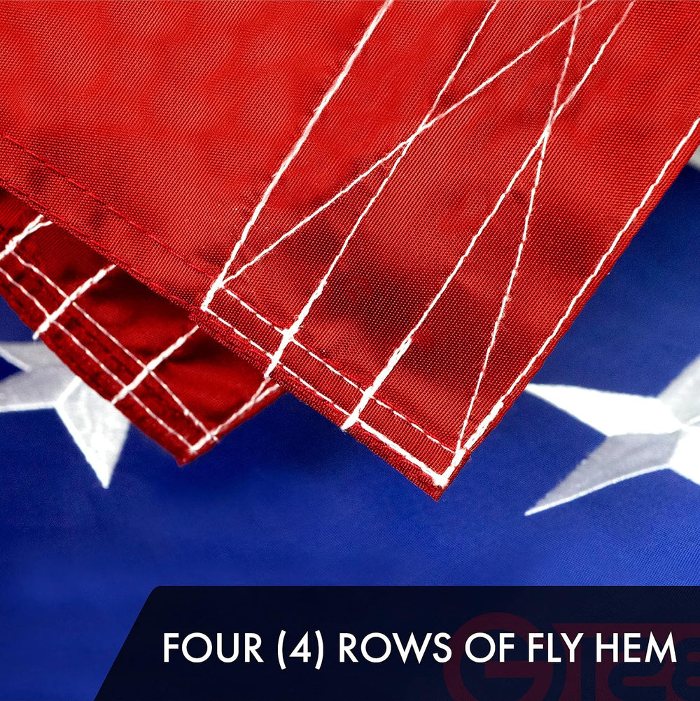G128 Combo Pack: American USA Flag 5x8 Ft & Texas TX State Flag 5x8 Ft | ...