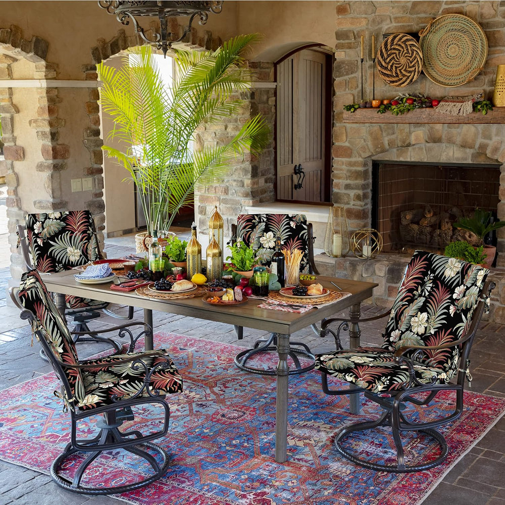 ARDEN Outdoor Dining Chair Cushion, 20 in x 20 in, Weather-Proof, Rain-Proof,...
