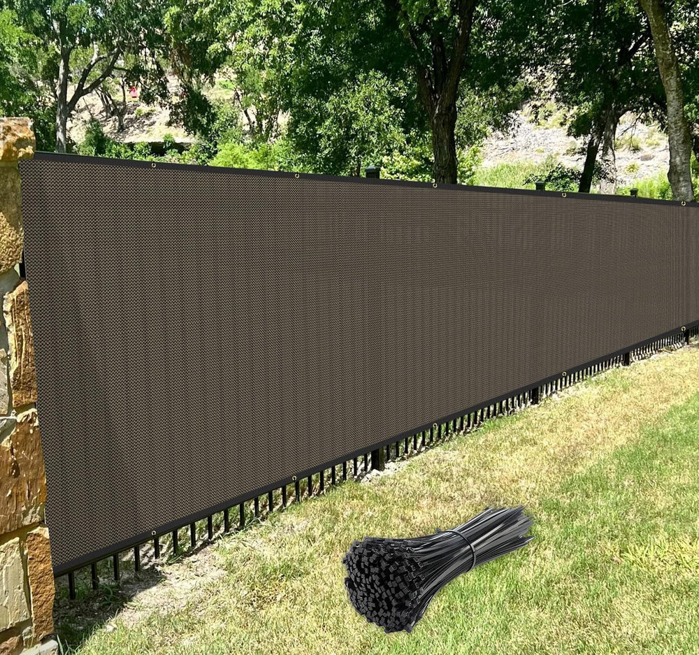 Windscreen4less 4' x 50' Privacy Fence Screen Heavy Duty Windscreen F...