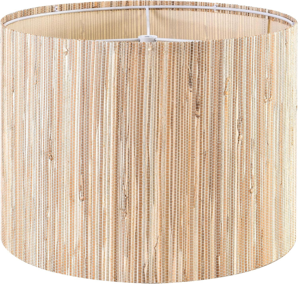 GO&SO 13" Straw Boho Lamp Shade for Table Lamps,Medium Yellow Shade ...