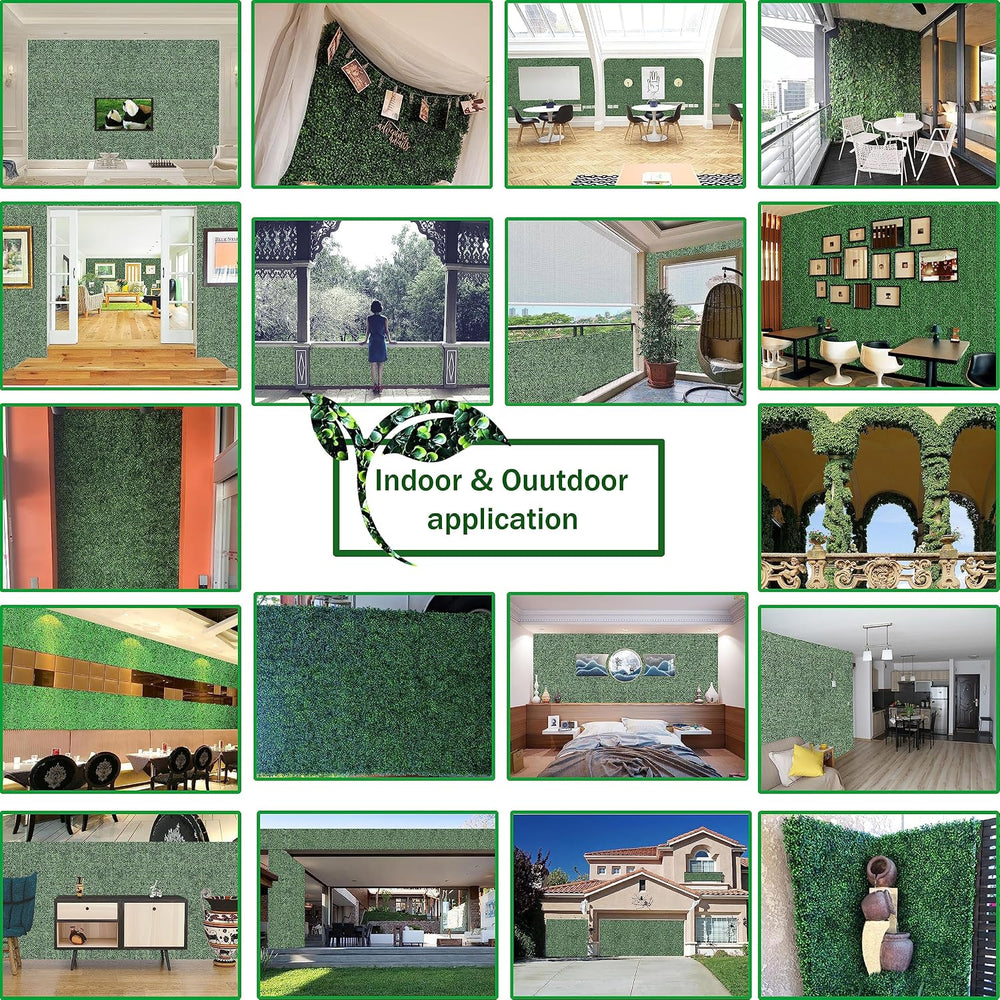 ODTORY Artificial Ivy Privacy Fence Wall Screen: 4FT X 12FT (48 sqft)