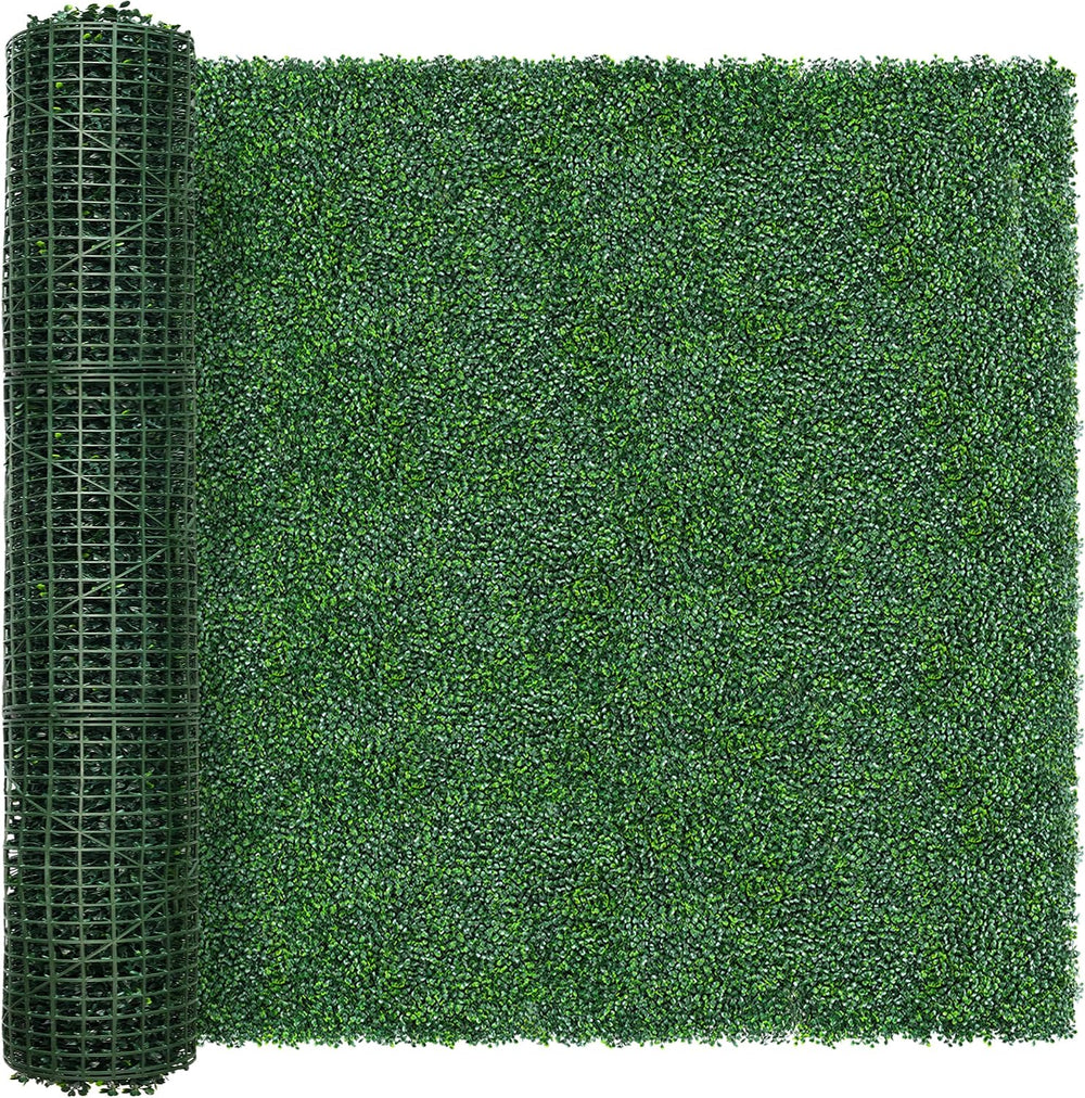 TTTM 72"x144" 72 Sqft, UV-Resistant Artificial Boxwood Hedge Roll P...