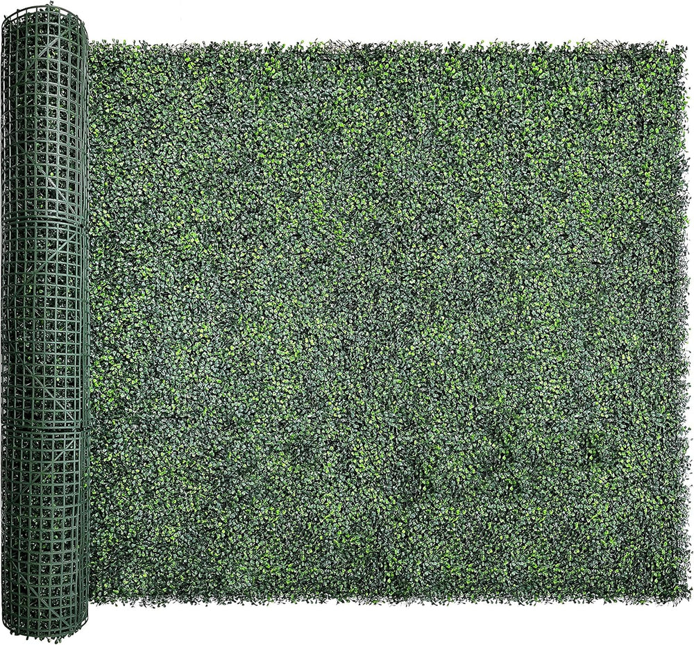 Bybeton 60"x120"(50sqft) Ultra-Dense Boxwood UV Privacy Fence