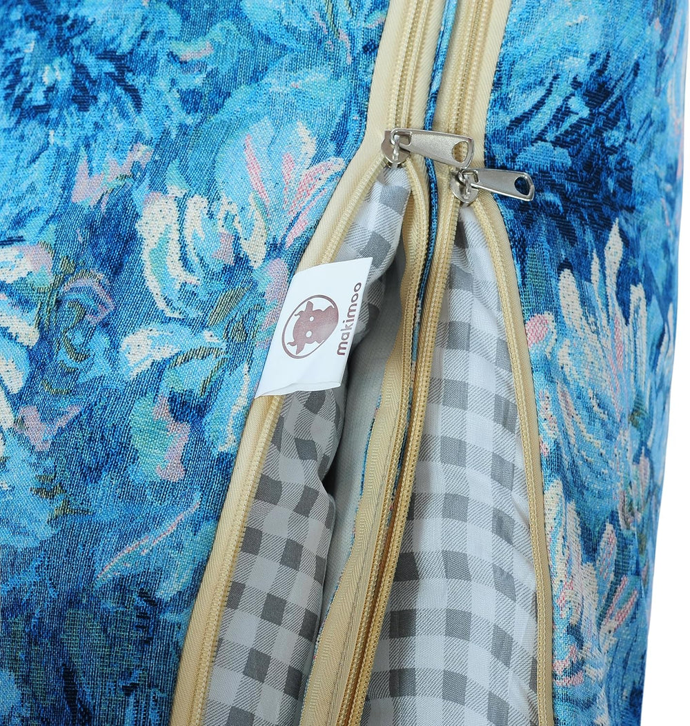 Set of 2 Outdoor Dining Chair Cushions, Patio Seating Cushions, 38x18x4.5 inc...