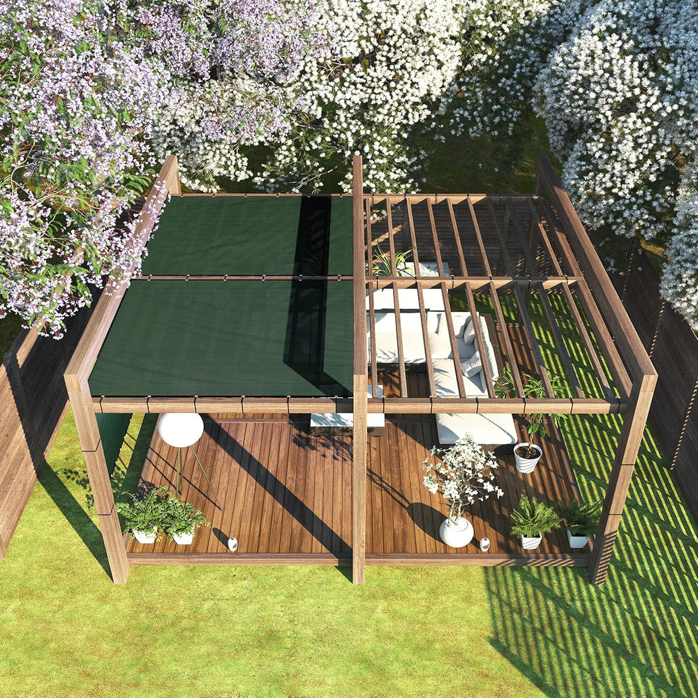 ColourTree Customized Size 6' x 40' Green Fence Screen Privacy Screen...