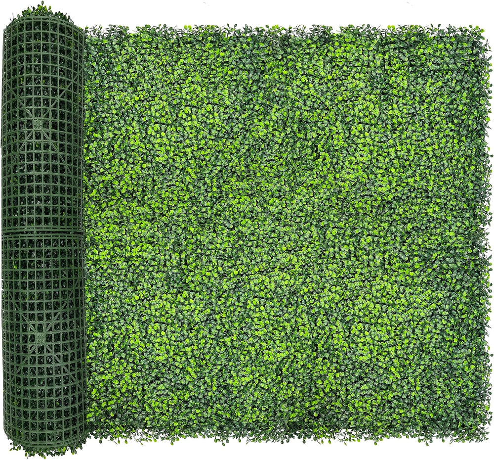128"x 48" (43 SQFT), Artificial Green Ivy Privacy Fence Screen