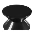 3 Layers Small Night Stand for Couch, Sofa, Modern Side Table Round End Table Sofa Stool Pedestal End Table for Living Room (Black)