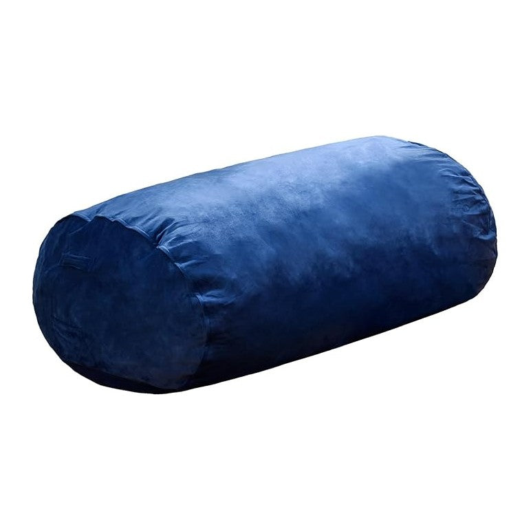 Hobestluk 4FT Bean Bag Chair Large Beanbag with Removable Cover Adult Bean Bag Chair with Portable Handle Desgin for Living Room Bedroom (Blue, 4FT)