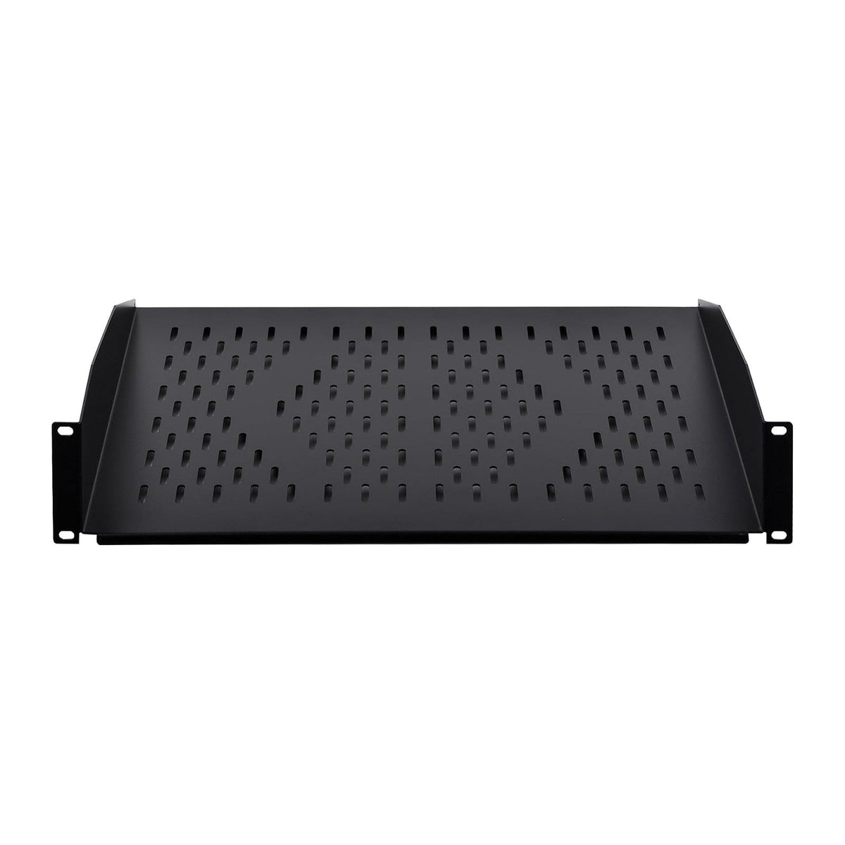 RackPath 2U Cantilever Universal Rack Shelf - 14in Deep – Rackmount Shelf for 19’’ AV/Network Equipment Racks – 55lbs Capacity - 2 Pack