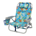 Tommy Bahama 2 Pack Backpack Beach Chair 5 Position Chair, Including Lay Flat (Floral)